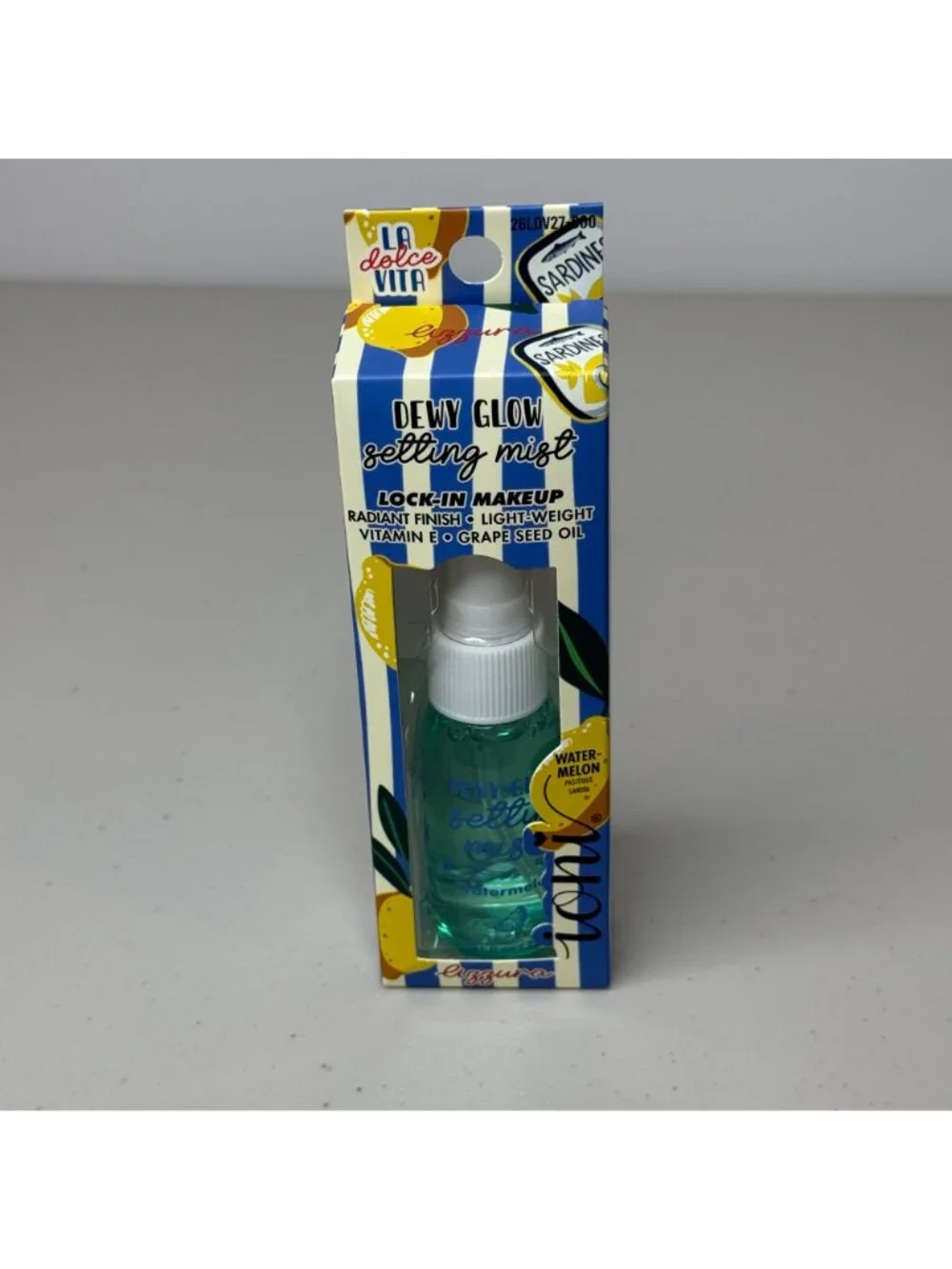 Ioni Dewy Glow Setting Mist Watermelon Radiant Finish Makeup Spray